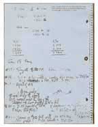 1969 Notebook page 1
