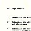 A 1977 letter from James Liverman to Hugh Loweth.