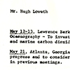 A 1977 letter from James Liverman to Hugh Loweth.