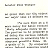 A 1980 letter from Wallace Broecker to Senator Paul Tsongas.