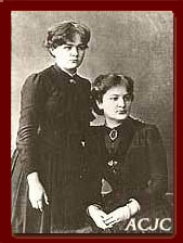 Marie with sister Bronya