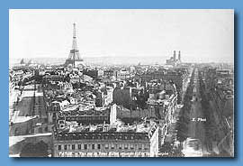 view of Paris, 1899