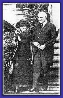 Curie and President  Harding, 1921