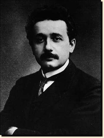 Einstein in 1912.