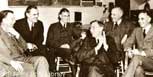 Ernest Lawrence, Arthur Compton, Vannevar Bush, J. Bryant
Conant, Karl Taylor Compton and Alfred Loomis