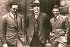 John Cockroft, Ernest Rutherfor, and Ernest Thomas Stinton Walton