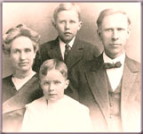 Lawrence with his family
