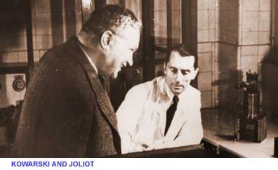 Kowarski and Joliot