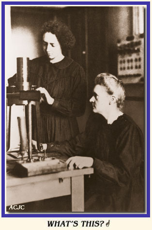 Irene and Marie in the Radium Institute