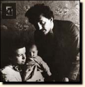 Einstein and his wife Mileva with their first son